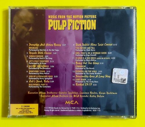 Pulp Fiction - Ucuz Roman - Soundtrack - Görsel 2