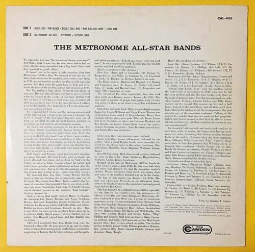 The Metronome All-Star Bands ‎– The Metronome All-Star Bands - Görsel 2