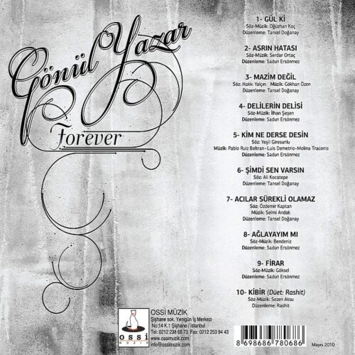 Gönül Yazar - Forever - CD - Görsel 2