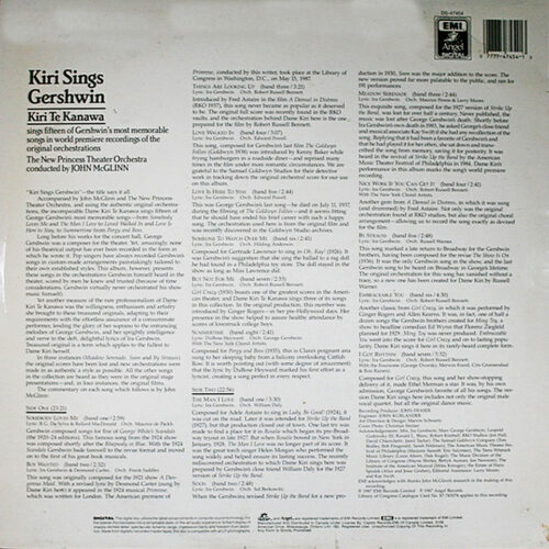 Kiri Te Kanawa - Kiri Sings Gershwin - Görsel 2