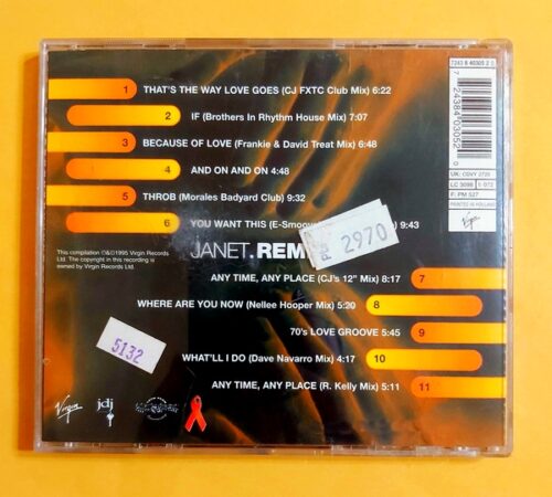 Janet Jackson - Janet.Remixed - CD - Görsel 2