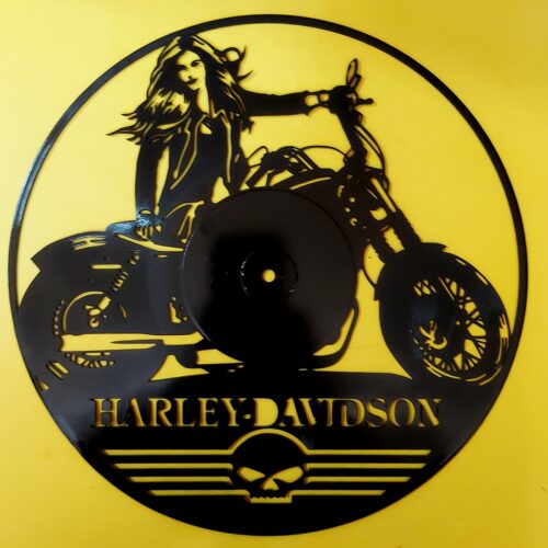 Harley Davidson - Dekoratif Plak