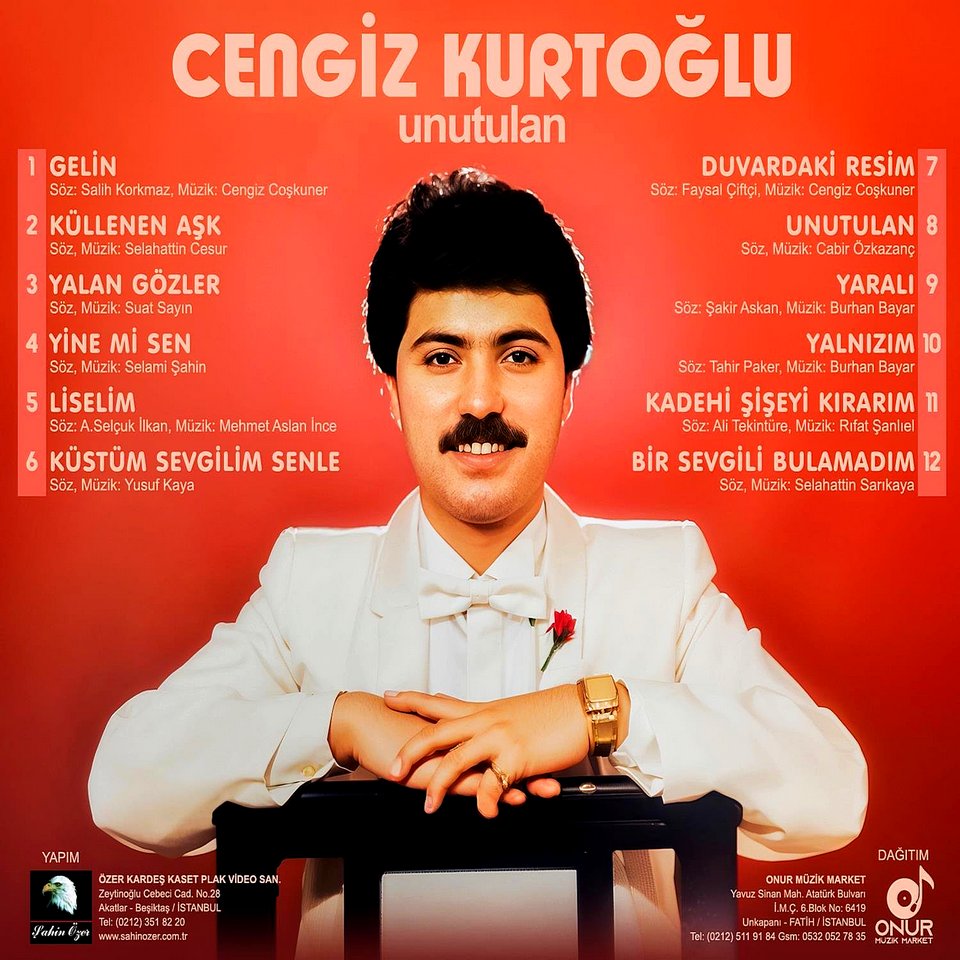 Cengiz Kurtoğlu – Unutulan CD – Berk Plak