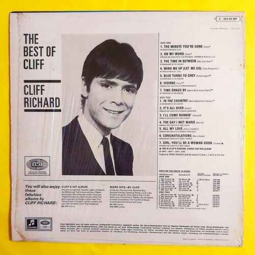 Cliff Richard - The Best Of Cliff - Görsel 2