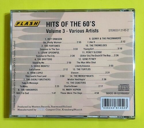 Hits Of The 60's Vol. 3 - Görsel 2