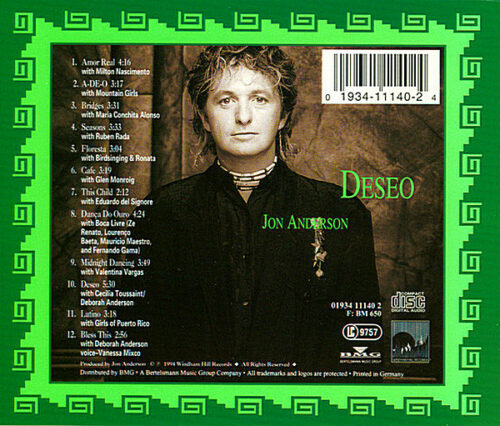 Jon Anderson - Deseo - CD - Görsel 2