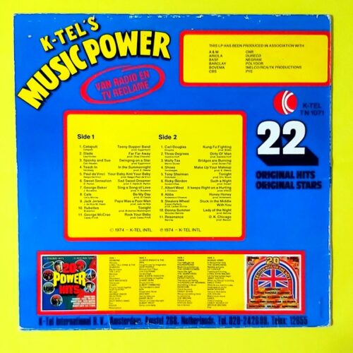 K-Tel's Music Power - Görsel 2