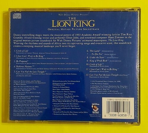 The Lion King - Soundtrack - Görsel 2