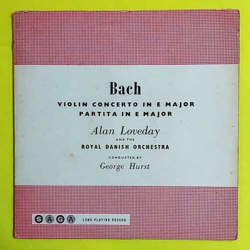 Bach – Violin Concerto In E Major