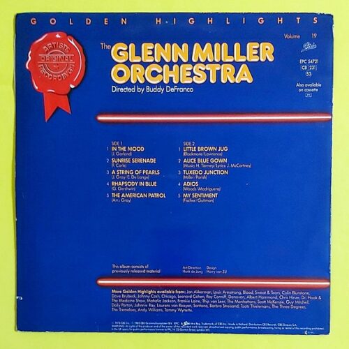 Glenn Miller Orchestra – Golden Highlights Volume 19 - Görsel 2