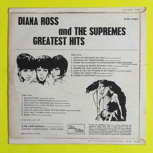 Diana Ross And The Supreme - Greatest Hits - Görsel 2