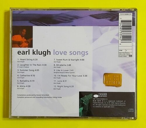 Earl Klugh - Love Songs - Görsel 2