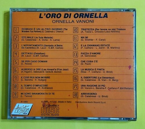 Ornella Vanoni – L'Oro Di Ornella - Görsel 2