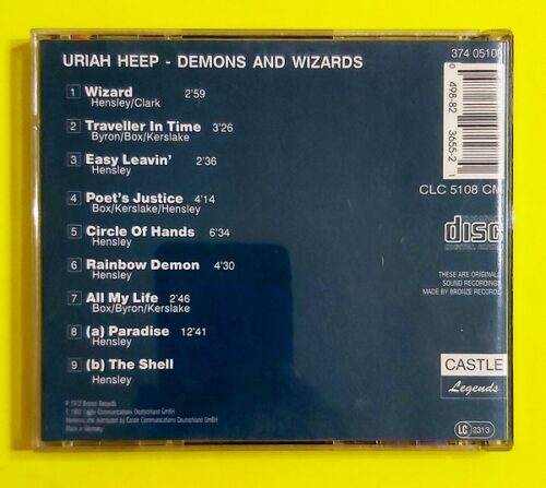 Uriah Heep - Demons And Wizards - Görsel 2