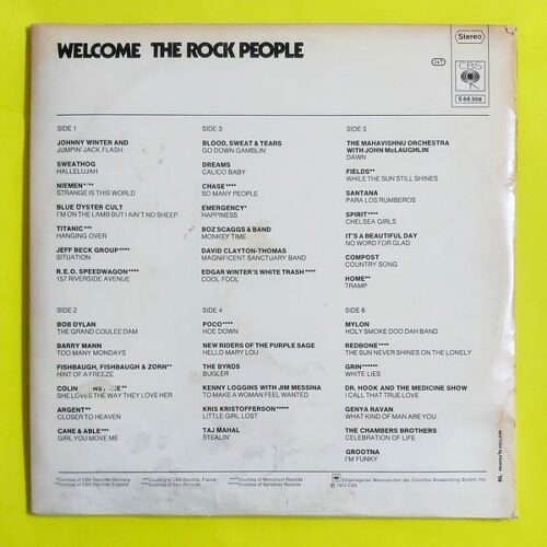 Welcome The Rock People - 3 Plak - Görsel 2