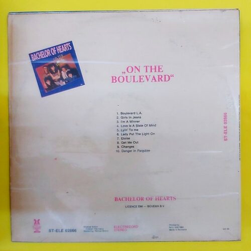 Bachelor Of Hearts – On The Boulevard - Plak - Görsel 2