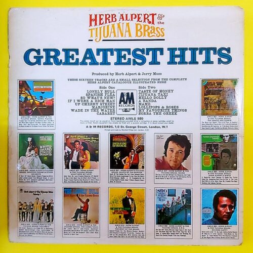 Herb Alpert – Best Of Herb Alpert - Plak - Görsel 2