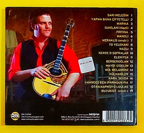 Orhan & His Bouzouki Orchestra - İstanbul Rebetleri - CD - Görsel 2